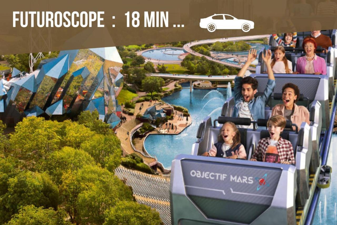 Bellejoie - Appartement T3- Poitiers Sud - Direct Futuroscope - Parking Et Wifi Gratuit Exteriör bild